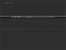 Tablet Screenshot of analp.com